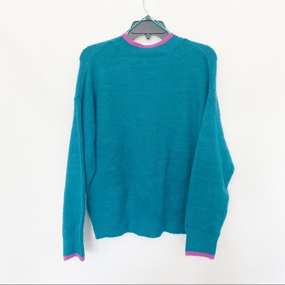 Code x mode verbiage sweater xl green/purple - Picture 4 of 7